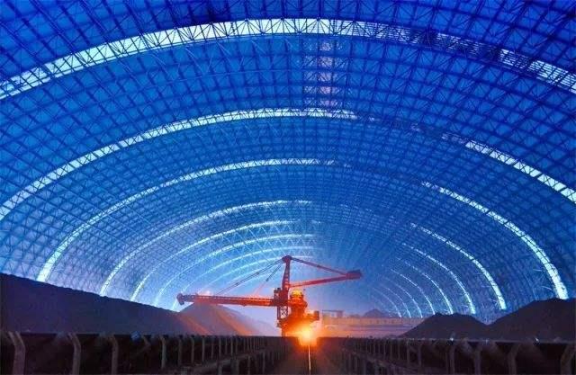建德亿优钢构工程师为您解析原料场封闭技术的特点和类型